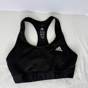 Adidas Techfit Climalite Womens Racerback Sports Bra Black Medium Support Small